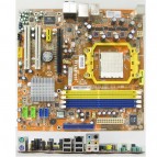 Placa de baza WINFAST MCP61DM2MA, AM2, 4*DDR2, PCIE, S-ATA, SB 7.1, LAN, FSB 2000